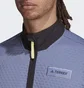 Кофта мужская Adidas Terrex Hike Half-Zip Fleece Light Blue GQ3684