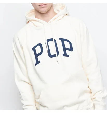 Худи мужское Pop Trading Company Arch White POPSS23_01-006