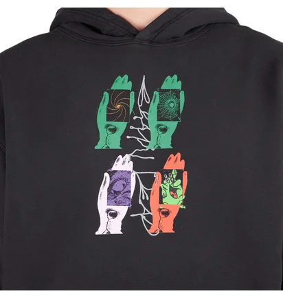 Худі чоловіче Brain Dead Throwing Hands Black BDF21T09001948