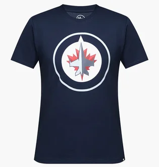 Футболка чоловіча 47 Brand Winnipeg Jets Imprint Black 544246FN-FS