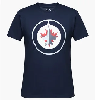 Футболка мужская 47 Brand Winnipeg Jets Imprint Black 544246FN-FS