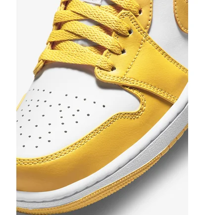 Кросівки чоловічі Air Jordan 1 Low Yellow 553558-171