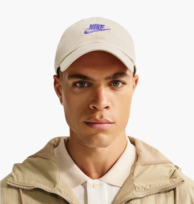 Кепка женская Nike Club Unstructured Futura Wash Beige FB5368-229
