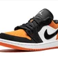 Кроссовки мужские Air Jordan 1 Low Black/Orange 553558-128