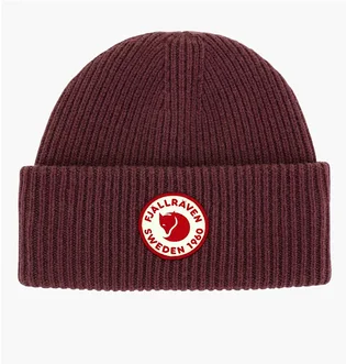 Шапка унисекс Fjallraven 1960 Logo Bordo 78142.357