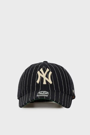 Кепка унісекс 47 brand New York Yankees Wool Pinstrip Black WOPCU17WIS-NYA
