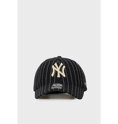 Кепка унисекс 47 brand New York Yankees Wool Pinstrip Black WOPCU17WIS-NYA