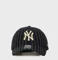 Кепка унисекс 47 brand New York Yankees Wool Pinstrip Black WOPCU17WIS-NYA