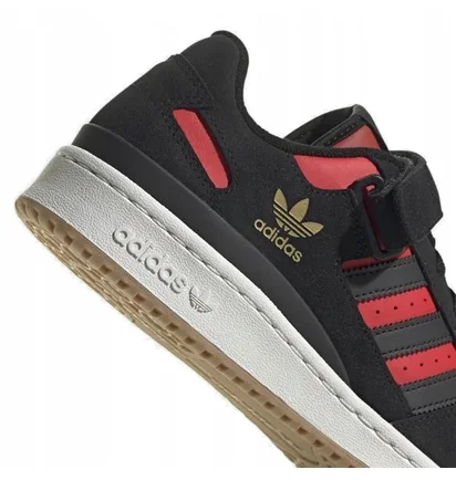 Кроссовки унисекс Adidas Forum Low Black HR1942