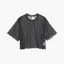 Футболка жіноча Nike Air Printed Mesh Short Sleeve Crop Top Black DV8245-010