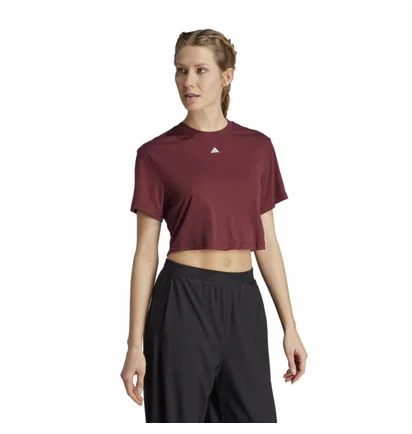 Футболка жіноча Adidas Studio Tee Bordo IL3972
