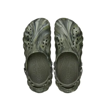 Тапочки унисекс CROCS Echo Olive 208454-3N4