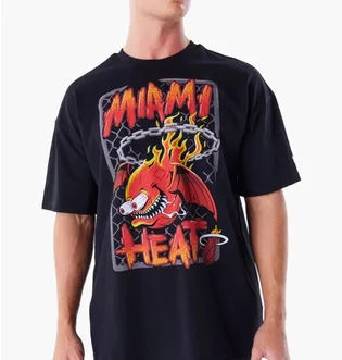 Футболка чоловіча NEW ERA Graphic Heat Black 60565041