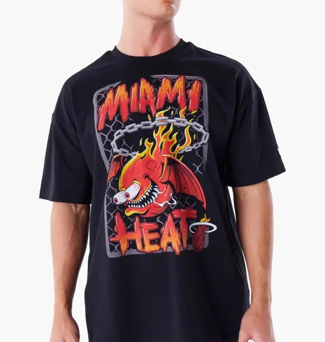 Футболка чоловіча NEW ERA Graphic Heat Black 60565041