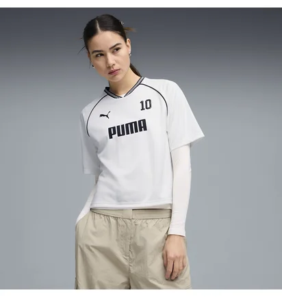 Футболка жіноча Puma Sport Relaxed Jersey White 691860-02