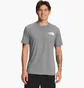 Футболка чоловіча The North Face Short-Sleeve Box Nse Heathered T-Shirt Grey NF0A812HGVD