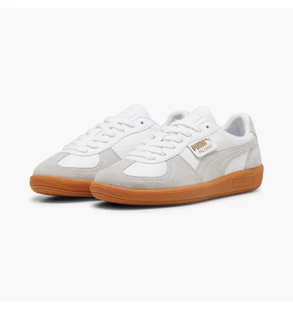 Кроссовки унисекс Puma Palermo Leather Sneakers Grey 396464-12