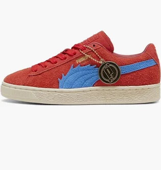 Кроссовки мужские Puma One Piece X Suede Red 396520-01