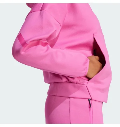 Толстовка женская Adidas Z.N.E. Full-Zip Pink JD0816
