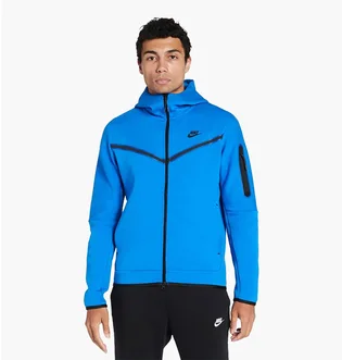 Толстовка мужская Nike Nsw Tech Fleece Full-Zip Hoodie Light Blue CU4489-403