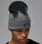 Шапка унисекс Air Jordan Peak Beanie Grey/Black HV1077-068