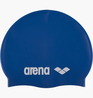 Шапочка для плавання унісекс Arena Classic Silicone Blue 91662-077