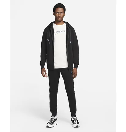 Толстовка чоловіча Nike M Nsw Air Max Flc Fz Hoodie Bb Black Dj5080-010