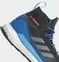 Кросівки чоловічі Adidas Terrex Free Hiker Gore-Tex Hiking Shoes Black/Blue Gz0356