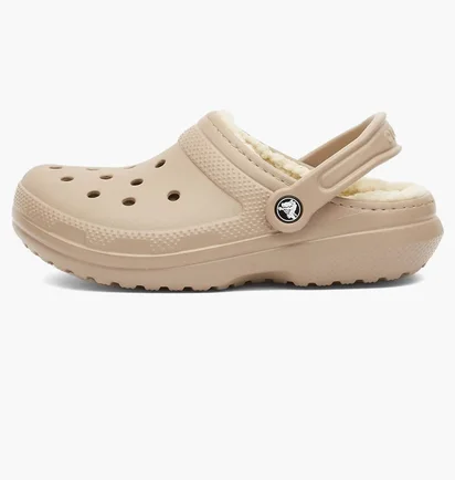 Тапочки мужские Crocs Classic Lined Clog Beige 203591-2YB