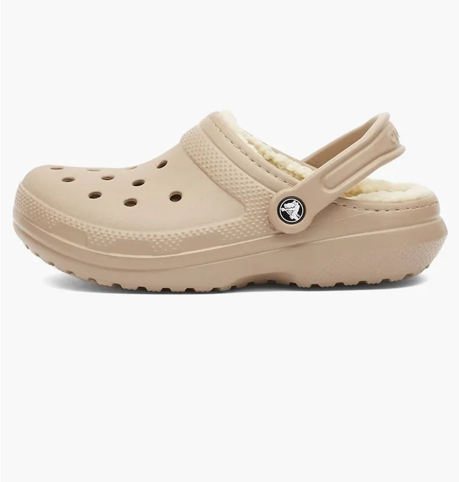 Тапочки мужские Crocs Classic Lined Clog Beige 203591-2YB