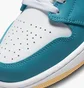 Кросівки чоловічі Air Jordan Air 1 Mid Shoes White/Light Blue DQ8426-400