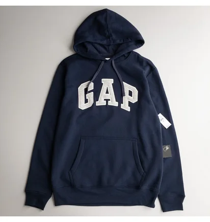 Худі чоловіче Gap Logo Fleece Hoodie Royal Teal Blue 510981521