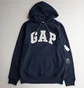 Худі чоловіче Gap Logo Fleece Hoodie Royal Teal Blue 510981521