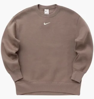 Світшот жіночий Nike Sportswear Phoenix Fleece Brown FZ4270-233