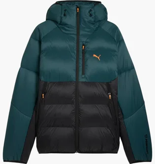 Пуховик чоловічий Puma Primaloft Turquoise/Black 632165-75