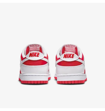Кроссовки мужские Nike Dunk Low Retro Red/White DD1391-600