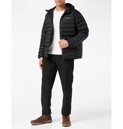Пуховик мужской Columbia Lake 22 Down Hooded Black Wo0950-010