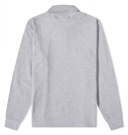 Кофта мужская Lacoste Long Sleeve Classic Pique Polo Grey L1313-CCA