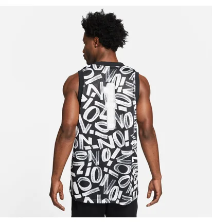 Майка чоловіча Air Jordan Dri-FIT Zion Jersey White/Black DH0594-010