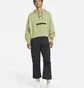 Худі жіноче Nike Sportswear Tech Fleece WomenS Over-Oversized Crop Pullover Hoodie Olive DR4973-334