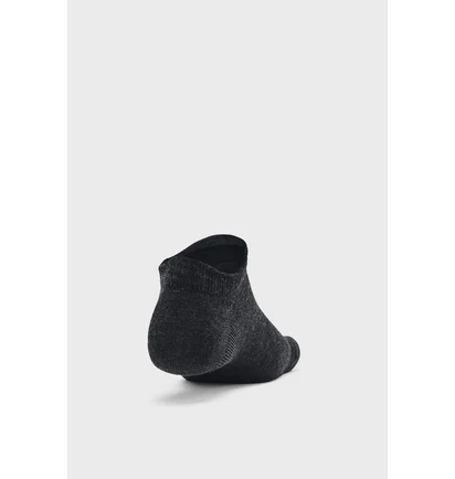 Носки Under armour Essential No Show 3Pk Black 1382623-001