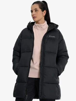 Пуховик жіночий Columbia Puffect Ii Mid Hooded Jacket Black 2088471CLB-010
