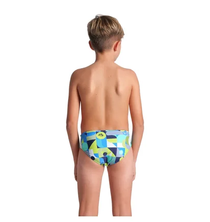 Плавки детские Arena Wallpaper Swim Briefs Multi 009096-750