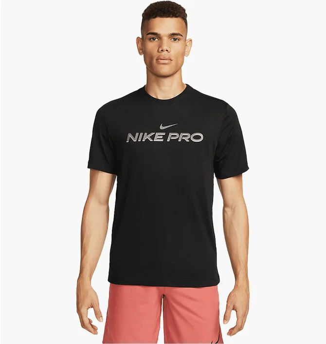 Футболка мужская Nike Dri-Fit Ss T-Shirt Black FJ2393-010