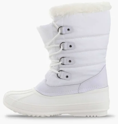 Черевики жіночі Geographical Norway Jenny White White JENNY-BLANC