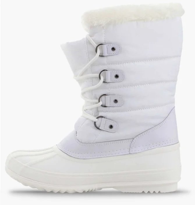 Черевики жіночі Geographical Norway Jenny White White JENNY-BLANC