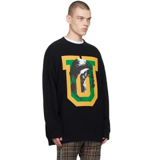 Свитшот мужской Undercover Big Sweat U Face Black UC2B4893-1