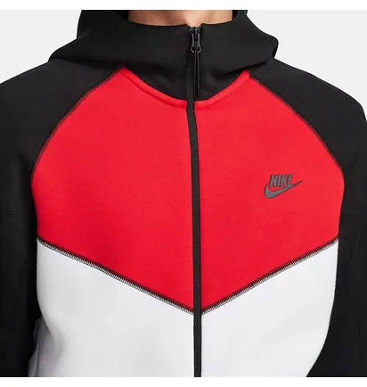 Спортивный костюм мужской Nike Tech Fleece Windrunner Full-Zip Red/Multi FZ4709-100__FZ4710-657