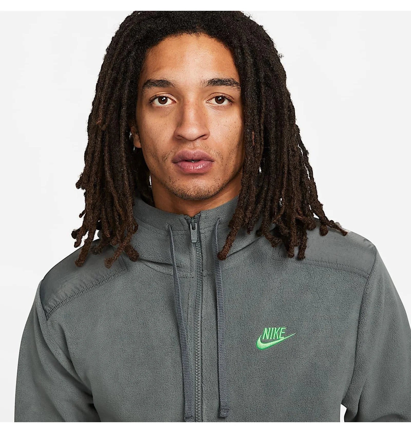 ᐉ Толстовка мужская Nike Teddy Fleece Grey DD4882-068 - купить в