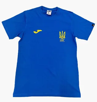 Футболка чоловіча Joma Ukraine Afu Blue 101739.700-AFU